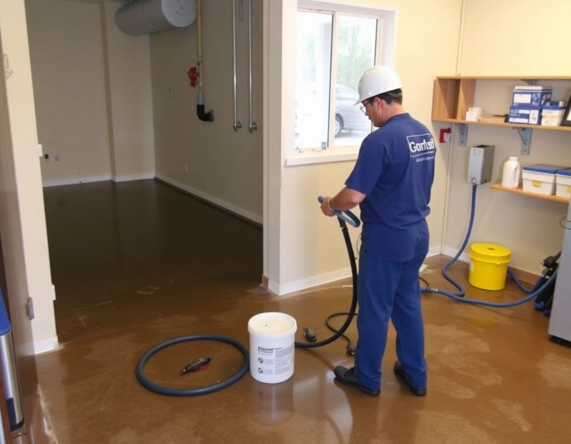 Water Damage Restoration Service in Gid Brown Hollow